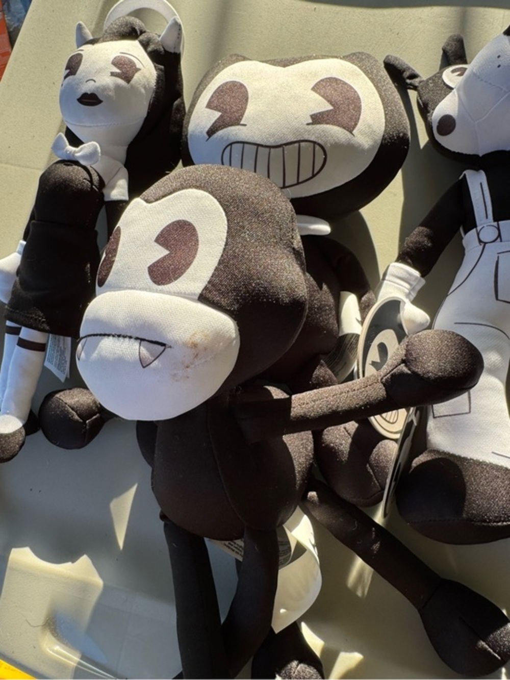 Bendy and the Ink Machine Lot of 4 Plush Characters